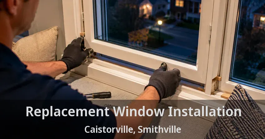 Replacement Window Installation Caistorville, Smithville - ON