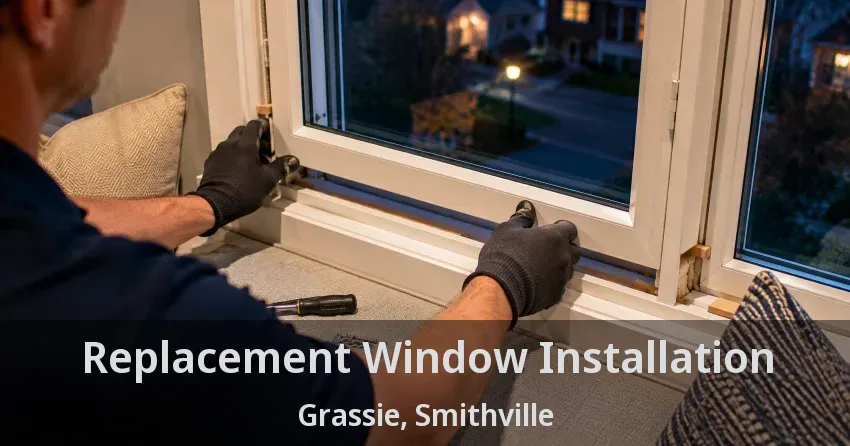 Replacement Window Installation Grassie, Smithville - ON