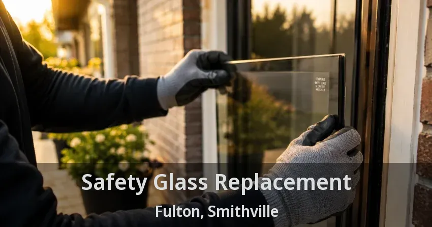 Safety Glass Replacement Fulton, Smithville - ON
