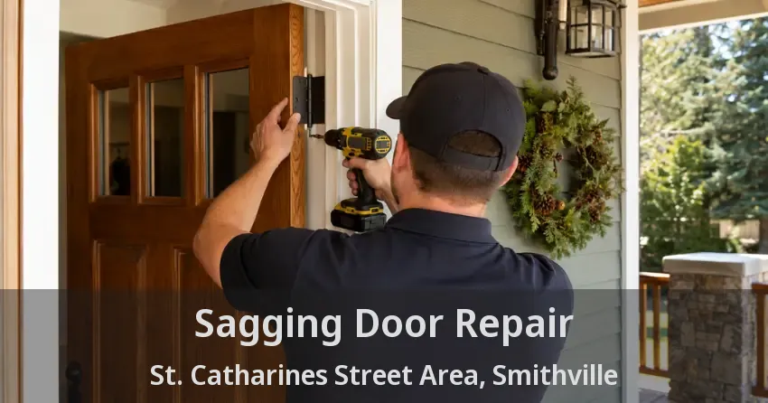 Sagging Door Repair St. Catharines Street Area, Smithville - ON