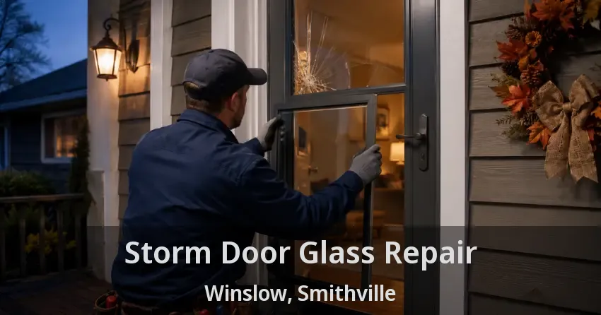 Storm Door Glass Repair Winslow, Smithville - ON