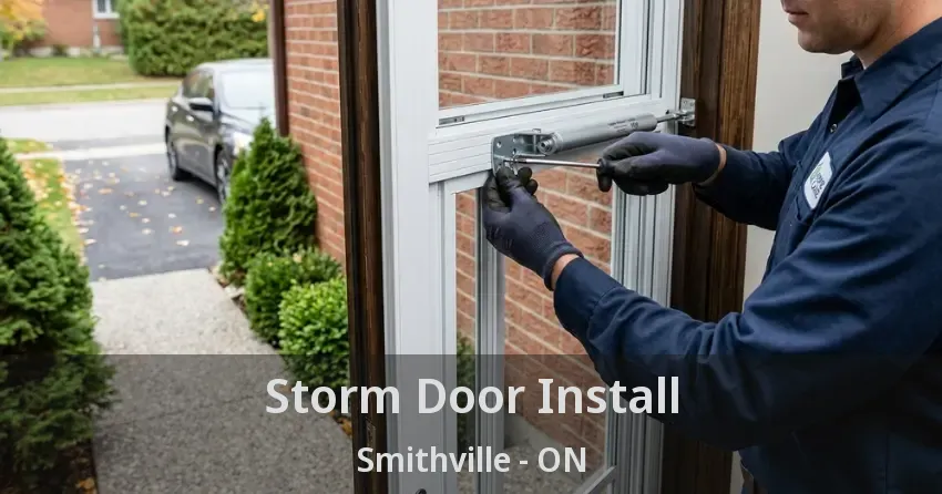 Storm Door Install Smithville - ON