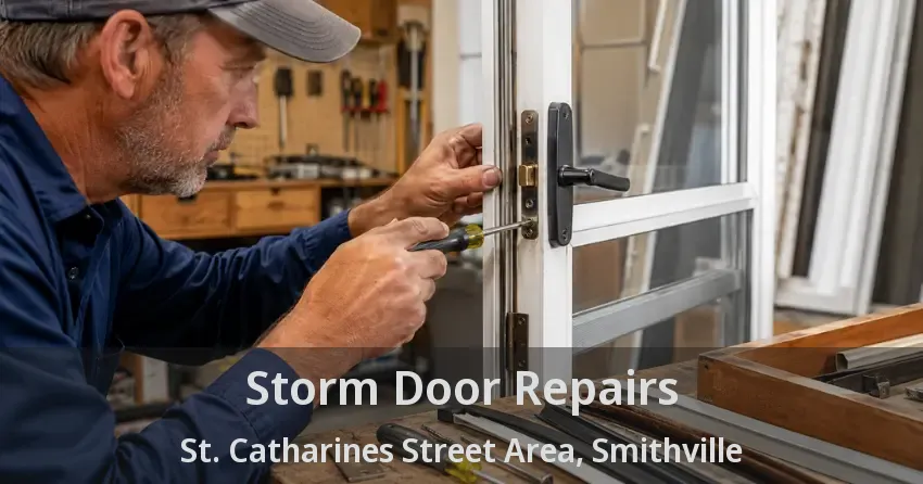 Storm Door Repairs St. Catharines Street Area, Smithville - ON