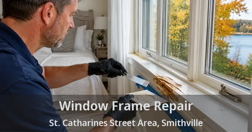 Window Frame Repair St. Catharines Street Area, Smithville - ON