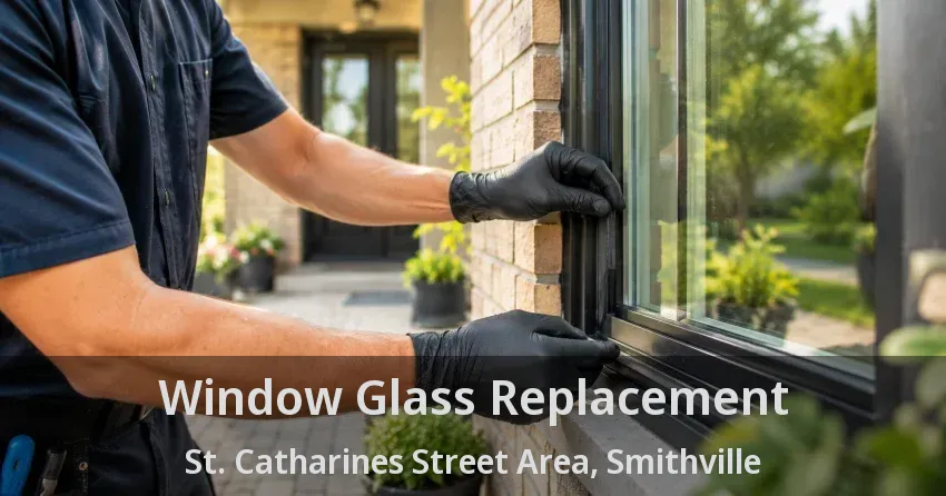 Window Glass Replacement St. Catharines Street Area, Smithville - ON