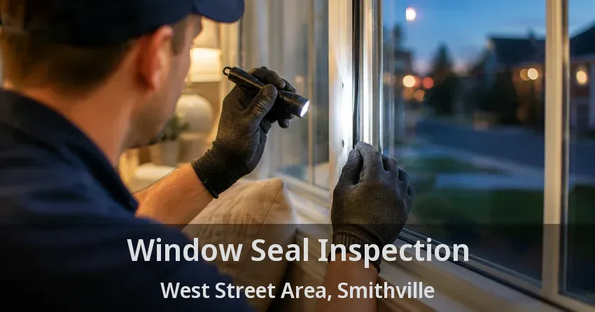Window Seal Inspection West Street Area, Smithville - ON