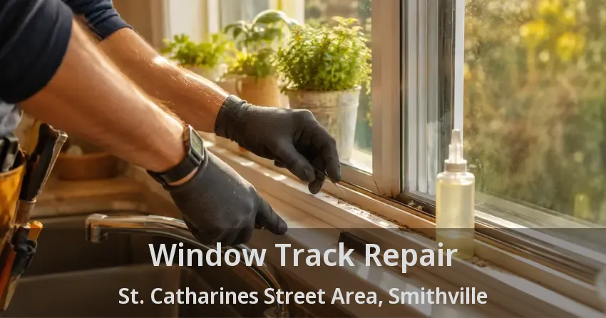 Window Track Repair St. Catharines Street Area, Smithville - ON