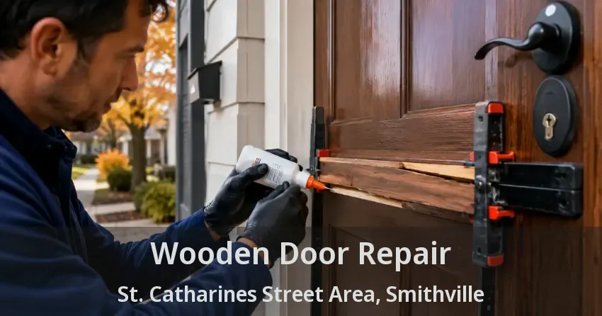 Wooden Door Repair St. Catharines Street Area, Smithville - ON