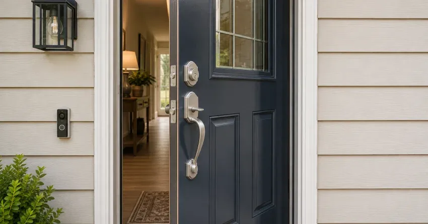 energy-efficient exterior door upgrade installation in Caistor Centre, Smithville