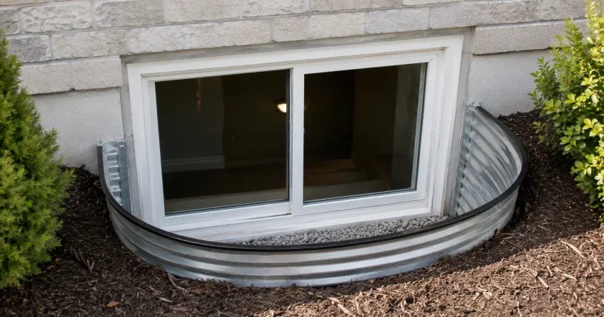 new casement kitchen window installed above sink in Smithville
