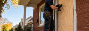 Temporary Door Securing Fulton, Smithville