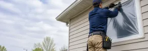 Temporary Window Covering Smithville